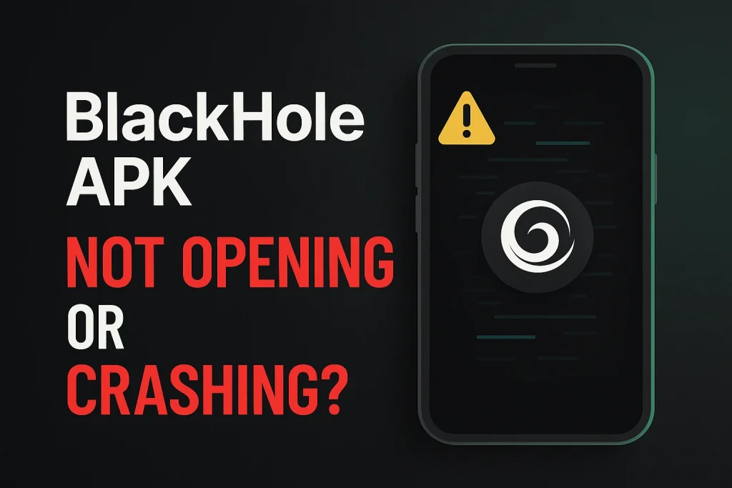 BlackHole APK Not Opening or Keeps Crashing? How to Fix 1 BlackHole APK Not Opening