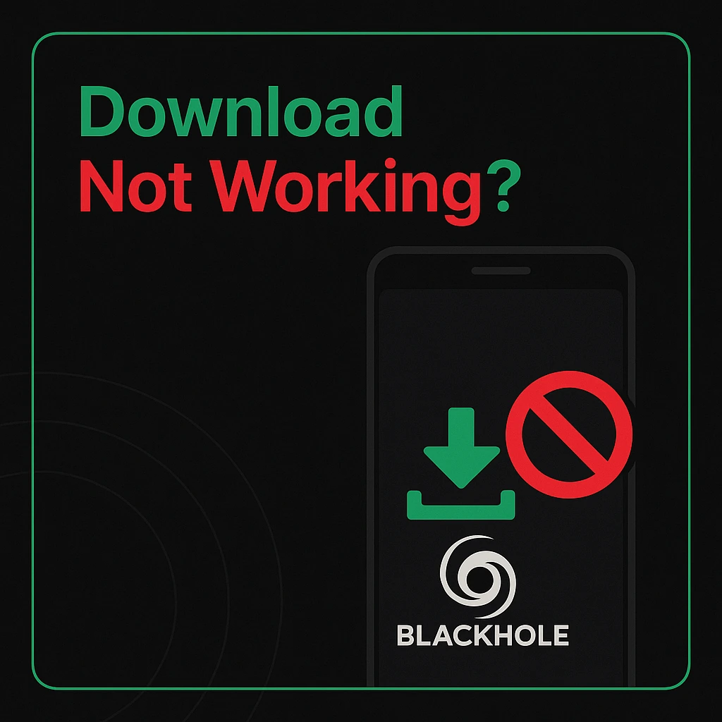 BlackHole APK Download Not Working? Fix Offline Mode Issues 1 BlackHole APK Download Not Working